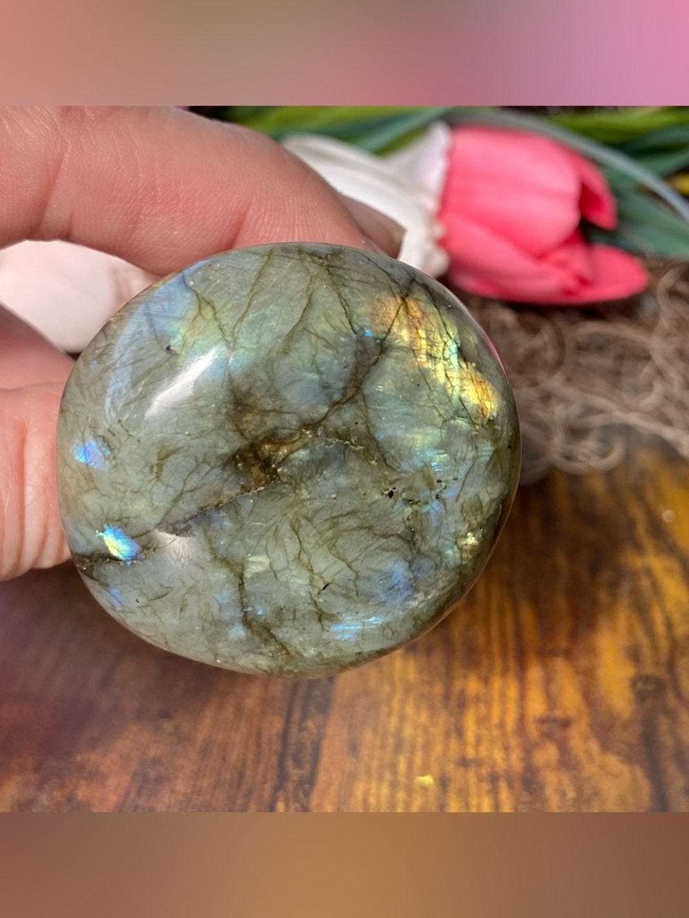 Labradorite Mushroom - Picture 6 of 16